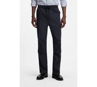 HUGO Pantalones cargo straight fit de algodón mercerizado - StyleCarlos261, 50559453 Azul oscuro S