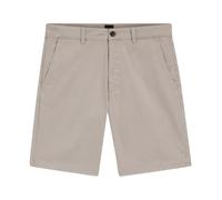 Hugo- Pantalones Cortos Elásticos de Algodón- Shorts- Hombre- Beige- W32- Pantalones Cortos Elásticos de Algodón