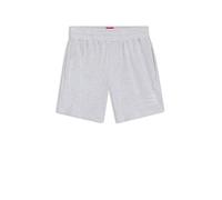 Hugo Pantalones Cortos Laze para Hombre de algodón elástico con Logotipo Impreso, Light/Pastel Grey 052, M