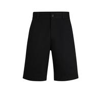 HUGO Pantalones Cortos para Hombre, Negro1, 36