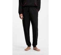 HUGO Pantalones de chándal de algodón con puños elásticos y ribetes con logo - StyleNOAH PANTS, 50566158 Negro S