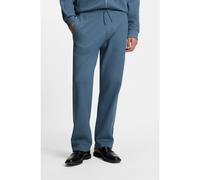 HUGO Pantalones de chándal de algodón con rayas de puntos saltados - StyleDavropant, 50553471 Azul M