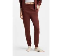 HUGO Pantalones de chándal de felpa de algodón con logo bordado - StyleNelfinia, 50522417 Marrón M