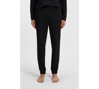 HUGO Pantalones de chándal en algodón elástico con puños y logo enmarcado - StyleLaze Pants CW, 50525246 Negro XL