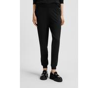 HUGO Pantalones de chándal en algodón, modal y elástico con logo estampado - StyleSHUFFLE_PANTS, 50490578 Negro L