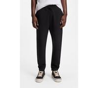 HUGO Pantalones de chándal en felpa de algodón con parche de logo azul - StyleNapin, 50522372 Negro L