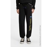 HUGO Pantalones de chándal HUGO x Jujutsu Kaisen en felpa de algodón - StyleNimaytro_JJK, 50554831 Negro S