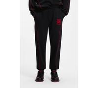 HUGO Pantalones de chándal HUGO x RB de algodón elástico con motivo de toro - StyleDusson_RB, 50559707 Negro M