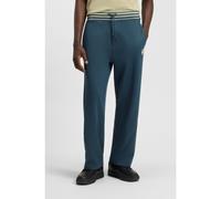 HUGO Pantalones de chándal HUGO x RB oversize fit con cintura a rayas - StyleDolmapan_RB, 50549308 Azul oscuro XL