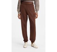 HUGO Pantalones de chándal loose fit de felpa de algodón con ilustración de logo - StyleNaleisy_B, 50553979 Marrón M