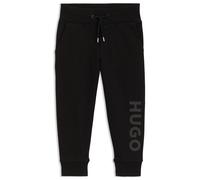 HUGO Pantalones de chándal para niños de algodón con logo estampado - StyleG00362/09B04A, G00362 Negro 102