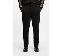 HUGO Pantalones de chándal relaxed fit con cinta de logos - StyleDolos, 50551351 Negro L