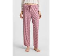 HUGO Pantalones de pijama con estampado de corazones en mezcla de modal elástico - StyleCASUAL PANTS, 50556937 Rosa claro XS