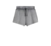 HUGO Shorts relaxed fit en felpa de algodón con logo grabado - StyleNorlina_B_1, 50559459 Gris L
