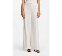 HUGO Pantalones en tejido elástico con pernera ancha - StyleHuzili, 50558131 Natural 36