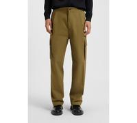 HUGO Pantalones estilo cargo slim fit en algodón mercerizado - StyleGraysen253, 50541377 Caqui XL