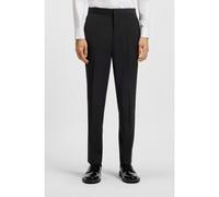 HUGO Pantalones extra slim fit de mezcla de lana elástica - StyleHesten224E1X, 50476482 Negro 50