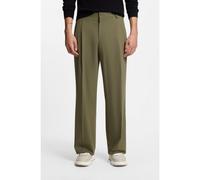 HUGO Pantalones modern fit de tejido elástico antidesgarros - StyleFelox261X, 50554658 Verde 50