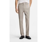 HUGO Pantalones modern fit en sarga elástica - StyleTom263X, 50566984 Beige 52