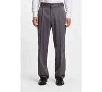 HUGO Pantalones modern fit en tejido elástico a cuadros - StyleFlips251X, 50556696 Gris estampado 46