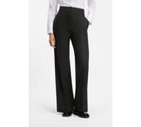 HUGO Pantalones regular fit de pernera ancha en tejido elástico - StyleHimia-2, 50570905 Negro 34