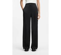 HUGO Pantalones regular fit de talle alto y pernera acampanada - StyleHimia, 50516143 Negro 36