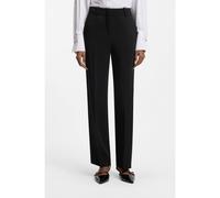 HUGO Pantalones regular fit en crepé elástico - StyleHulana-3, 50554962 Negro 32