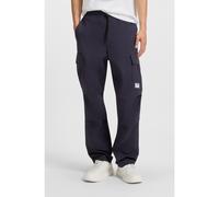 HUGO Pantalones relaxed fit en tejido antidesgarros - StyleGadic242, 50545643 Azul oscuro S