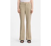 HUGO Pantalones slim fit con pernera acampanada - StyleHizama-1-D_B, 50555763 Beige 40