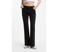 HUGO Pantalones slim fit con pernera acampanada - StyleHizama-1-D_B, 50555763 Negro 36