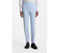 HUGO Pantalones slim fit de tejido elástico con remache de logo - StyleHagonia-1, 50539991 Celeste 44