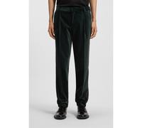 HUGO Pantalones slim fit de terciopelo de algodón - StyleGetlin254E1X, 50549025 Verde oscuro 44