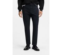 HUGO Pantalones slim fit en tejido de gabardina de algodón elástico - StyleDavid251D, 50530886 Azul oscuro 31/32