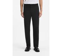HUGO Pantalones slim fit en tejido de gabardina de algodón elástico - StyleDavid251D, 50530886 Negro 35/36