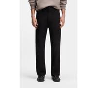 HUGO Pantalones straight fit de algodón elástico mercerizado - StyleCino261, 50567278 Negro XL