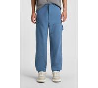 HUGO Pantalones tapered fit de lona de algodón - StyleGioro254W, 50546746 Celeste XXL