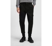 HUGO Pantalones tapered fit de tejido de gabardina elástico - StyleGlavin241, 50505856 Negro 56