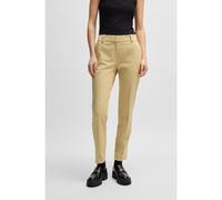 HUGO Pantalones tobilleros slim fit con cremallera en la cara interna de los bajos - StyleHedima, 50513770 Beige claro 40