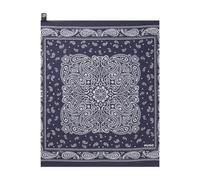 HUGO Pañuelo de seda con estampado de diseño Paisley - StyleBandana cm 60x60, 50567416 Azul estampado pcs.
