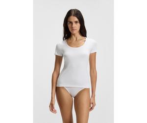 HUGO Paquete de dos camisetas interiores de algodón - StyleTWIN T-SHIRT RN, 50469660 Blanco XXL