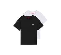 HUGO Paquete de dos camisetas para niños en punto de algodón - StyleG00573/M4104A, G00573 Negro / Blanco 126
