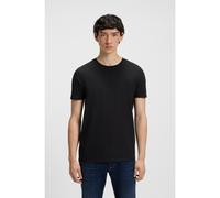 HUGO Paquete de dos camisetas slim fit de algodón elástico - StyleHUGO-Round, 50325440 Negro L