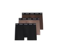 HUGO Paquete de tres calzoncillos bóxer - StyleBOXERBR TRIPLET PACK, 50532613 Marrón / Negro XXL