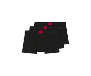HUGO Paquete de tres calzoncillos de algodón elástico - StyleTRUNK TRIPLET GALAXY, 50532797 Negro S