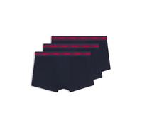 HUGO Paquete de tres calzoncillos en algodón elástico con logo en la cintura - StyleTRUNK TRIPLET PLANET, 50492375 Azul oscuro S