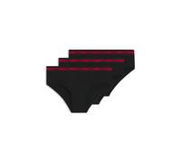 HUGO HIPBR Triplet ORGANI Breve, Black2, XL de los Hombres