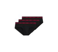 HUGO Paquete de tres calzoncillos slip - StyleHIPBR TRIPLET PLANET, 50492378 Negro XXL
