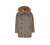 HUGO Parka repelente al agua con capucha de imitación de piel - StyleMakaro2541, 50546236 Gris L