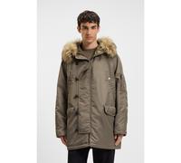 HUGO Parka repelente al agua con capucha de imitación de piel - StyleMakaro2541, 50546236 Gris XXL