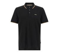 Hugo- Parlay 190 Polo de Piqué de Algodón- Tops- Hombre- Negro- XL- Parlay 190 Polo de Piqué de Algodón